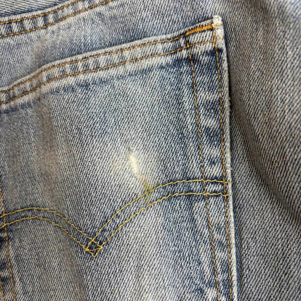 Levi 517 Mens Bootcut Jeans Light Wash Denim 30x32 western flare